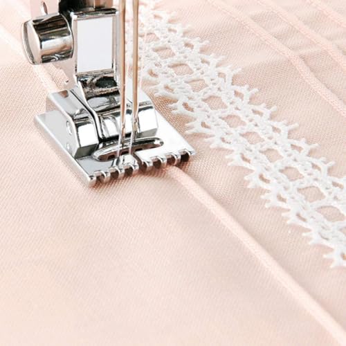 Pies para máquina de coser Pintuck Presser Foot 7 Groove miniatura 3