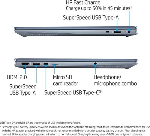 Hp 2022 Newest Pavilion 15.6" Fhd 1080P Ips Laptop, 8-Core Amd Ryzen 7-5700U(Up To 4.3Ghz, Beat I7-1180G7), 32Gb Ram, 1Tb Nvme Ssd, Numpad, Hdmi, Wifi, Usb-A&C, Fast Charge, Audio By B&O, Win11 #TOP4