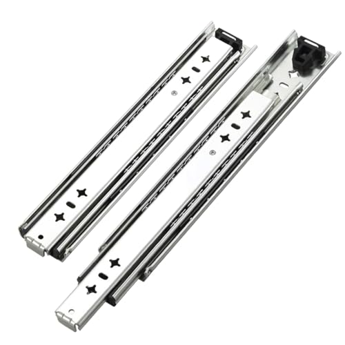 Glissières de tiroir extension complète coulisses robustes 250 LB montage latéral