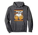 funny oktoberfest, the best wurst day, bavarian design felpa con cappuccio