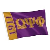 Desert Cactus Omega Psi Phi Flag OPPF Fraternity Greek Banner Large 3x5 feet Sign Decor (Design A)