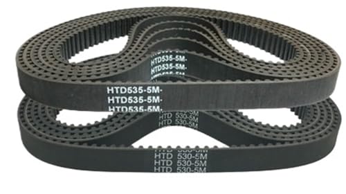 Courroie de transmission HTD525-5M 15mm anti-glissement pour réparer vos machines