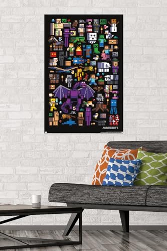 Trends International RP17537 Minecraft - Mobbery Wall Poster thumb #1