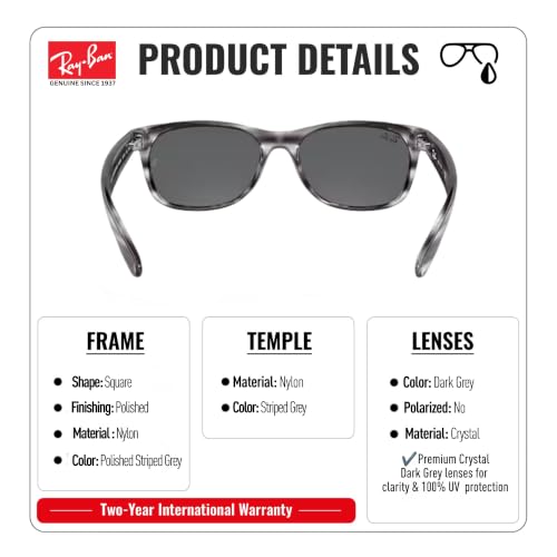 Image of Ray-Ban RB2132 NEW WAYFARER COLOR MIX Sunglasses w /Official Eyewear Kit