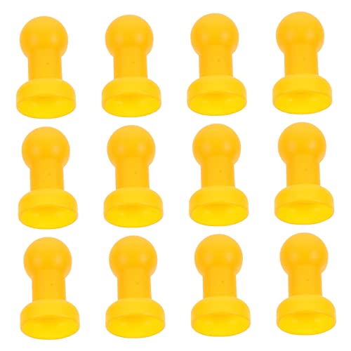 Holibanna 12Pcs Durable Plastic Trampoline Pole Caps Essential Accessories for Secure Enclosure Connection Easy Installation Quality for Trampoline Maintenance