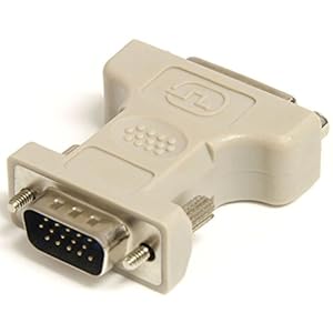 StarTech.com DVI naar VGA-kabeladapter – Bu/ST – DVI-I naar VGA-monitorkabel adapter