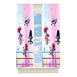 Franco DreamWorks Trolls Room Window Curtains Drapes Set, 82 in x 63 in, (Officially Licensed Product)