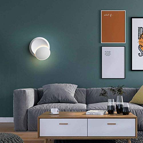 Lámpara de pared interior orientable con ángulo ajustable y luz LED de diseño moderno 6