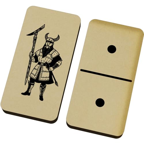 Azeeda 'Viking Warrior With Battle Axe' Domino Set & Box (DM00040069)