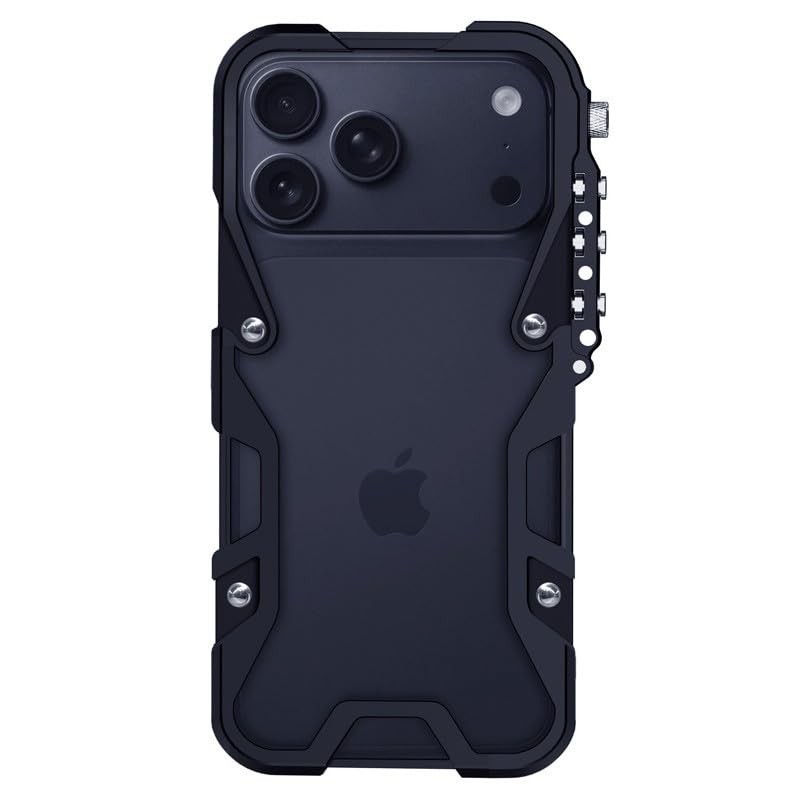 Coque iPhone 17 Pro Max anti-chocs cadre aluminium protection