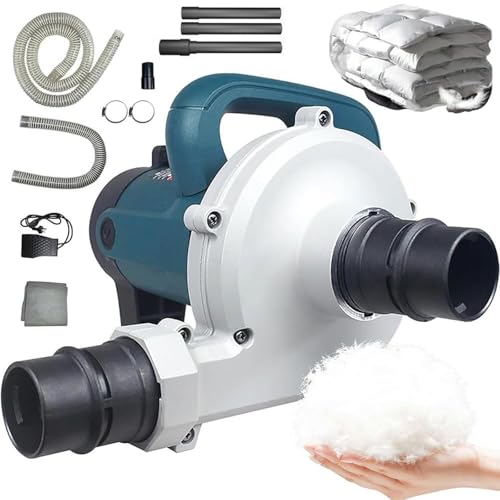 110v Electric Down Filling Machine,Feather Down Stuffing Machine, Blowing/Sucking Dual-Purpose