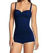 Damien Badeanzug Einteilig - Mit Bauchkontrolle, Abnehmbarer BH, Verstellbare Träger