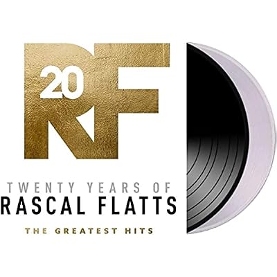 Twenty Years of Rascal Flatts The Greatest Hits - Exclusive Limited Edition Black & White Colored 2x Vinyl LP