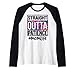Straight Outta Patience Mom Life Leopard Design Hashtag Raglan Baseball Tee