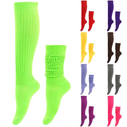 HGps8w Slouch Socks, Knit Socks, Stack Socks, Scrunch Socks, 90s Socks, Warm Winter Socks2