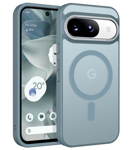 Coque Google Pixel 9 fine magnétique et translucide mate antichoc 6.3"