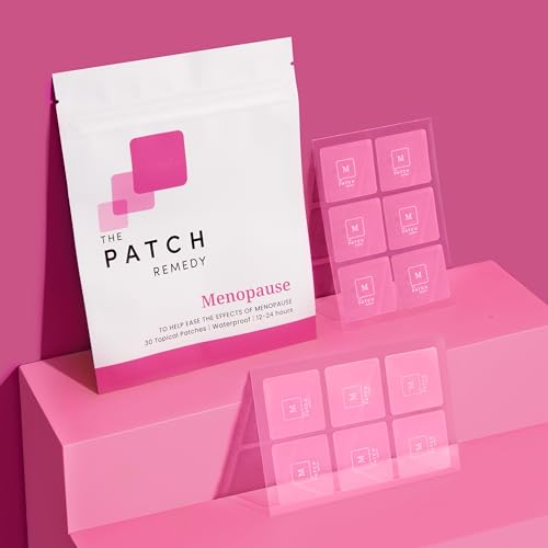Image of The Patch Remedy Peri-Menopause Patches Kit - (90 Patches) Includes Menopause Patch, Sleep & Focus Patch, Easy-to-Use Patches for Women