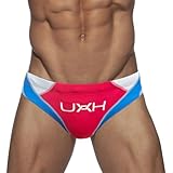 LikeJump Costume da bagno da uomo, slip e costume da bagno, costume da bagno, costume da bagno, H Rosa, M