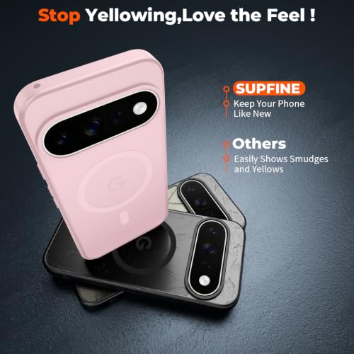 Image of SUPFINE Magnetic for Google Pixel 11 Case - Pink