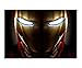 Produktbild Iron Man Helmet Wandbild 120x80cm XXL Bilder und Kunstdrucke auf Leinwand
