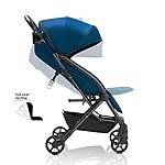 Mompush-Lithe-Lightweight-Stroller-Compact-One-Hand-Fold-Luggage-Style-Travel-Stroller-for-Airplane-Friendly-Reclining-Seat-and-XL-Canopy-with-Rain-Cover-Travel-Carry-Bag-Cup-Holder