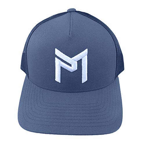 Discraft Paul McBeth PM Logo Snapback Trucker Disc Golf Hat miniatura 2