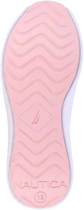 Nautica Girls Kids Sneakers Athletic Fashion Lace-Up Tennis Sports Running Shoes(Big Kid, Little Kid, Toddler)