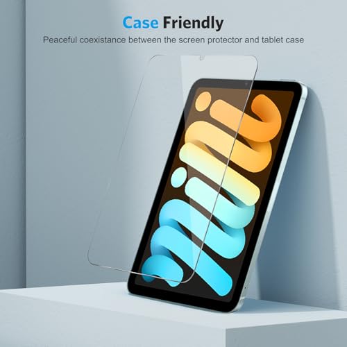Image of OMOTON 3-Pack Screen Protector for iPad Mini 7 /6, HD Clarity