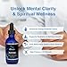 Zynergy Plus Colloidal Gold Liquid | All Natural, Pure Monoatomic 24k Food Grade Mineral Au & Indium | Ormus Gold Oil Supports Pineal Gland, Anti-Aging, Meditation, Yoga, Third Eye