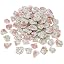 Pink Flower Pattern Tiles