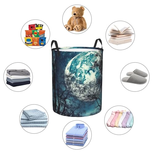 Panier à linge pliable pour chambre à coucher sac imperméable jouets - 7