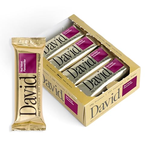 David High Protein Bars - 0g of Sugar, Low Carb,