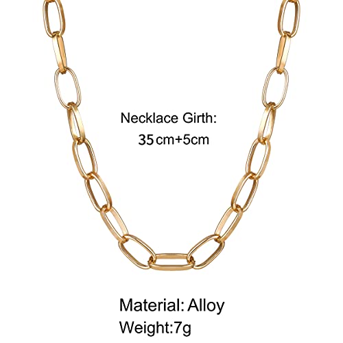 Gold & Silver Plated Layered Necklaces Combo Set