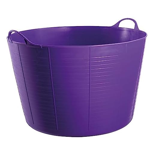 Decco Ltd Cubo Flexible Multiusos, Morado, 57x57x37 cm