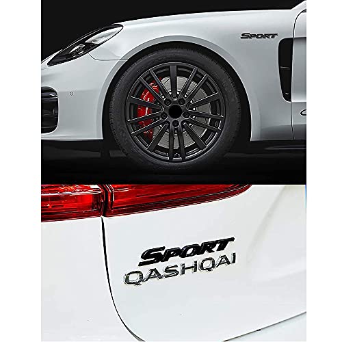 Go-Upp 3D Metal Sport Car Badge Emblems Decals Stickers For Jeep Dodge Mercedes Bmw Mustang Volvo Chevrolet Nissan Vw Ford Honda Toyota Jaguar Car Decoration Accessories #TOP6