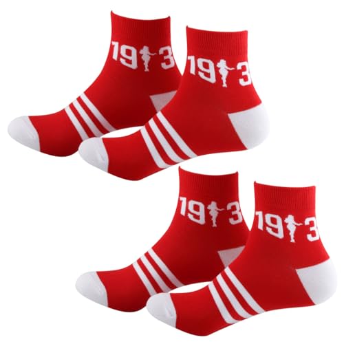 JXGZSO Red And White Sorority Socks Sorority Sister Socks Gift
