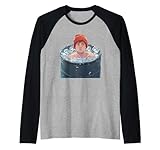 Baño helado Pasatiempo refrescante Baño helado saludable Camiseta Manga Raglan