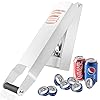 Chambridge Aluminum Can Compactor， 16 oz. Metal Can Crusher， Heavy-Duty Wall-Mounted Smasher for Aluminum Seltzer, Soda, Beer Cans and Bottles for Recycling – White