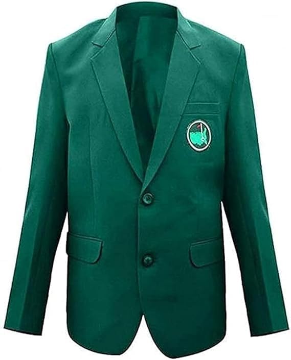 MSAAYRN Golf Green Coat - Green Coat - Sport Tournament Blazer Jacket (US Alpha XX-Small Regular Regular Green Golf Coat)