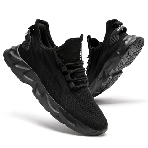 Image of Tvtaop Women's Trail Running Shoes Lightweight - Non-Slip Breathable Design for Tennis, Hiking & Gym Training | Cushioned Walking Comfort Sneakers Size 7