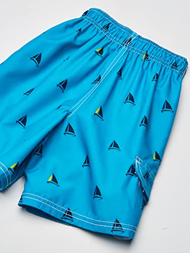 Image of Kanu Surf Boys' Victor Stripe Quick Dry Beach Board Shorts Swim Trunk