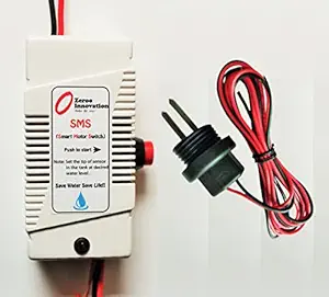 Zeroo Innovation Manual Start and auto Stop Water Level Controller, It Will Start Motor by Pressing Start Button of Controller, and Automatically Stop Motor When The Tank is Full