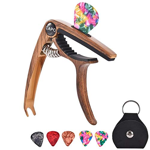 EURYTKS Accordeur de Guitare Accessoires d’instruments de Musique, avec Pochette Porte-médiators Capo de Guitare, pour… - Les Beatles, Paul McCartney, John Lennon, RIngo Starr, George Harrison EURYTKS Accordeur de Guitare Accessoires d'instruments de Musique, avec Pochette Porte-médiators Capo de Guitare, pour…