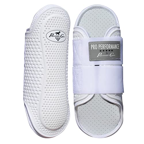Best Exercise Boots for Horses: Top Picks & Reviews 12 Professional's Choice Pro Performance Hybrid Splint Boot | Durable Pro Mesh Outer Layer | Integrated Strike Area | Exercise or Turnout | Waterproof | Front or Hind Legs | White Medium