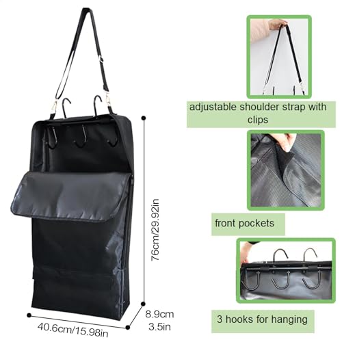 Bolsa portabridas impermeable y acolchada para proteger cabezadas de equitación 2
