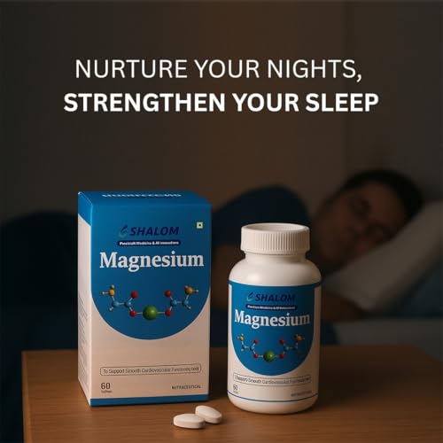 Image of Magnesium Glycinate (2000 mg, 100% RDA) | Better Sleep Quality & Muscle Recovery | High Absorption Chelated Magnesium | 60 Tablets
