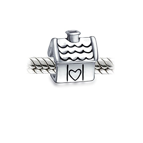 Charm de casa familiar para pulseras de mujer en eventos memorables 2