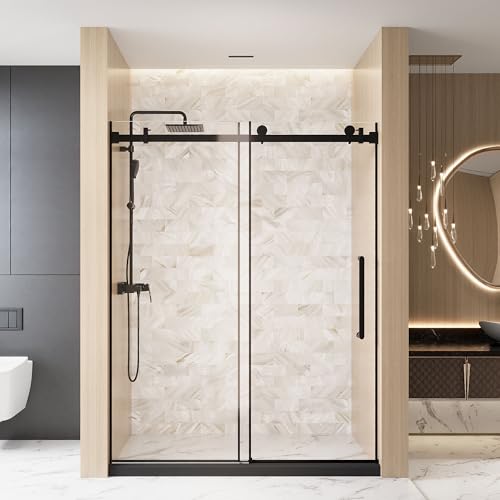 Frameless Sliding Shower Door 56-60