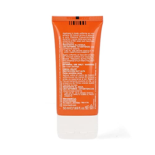 Rilastil Sun System - Fotoprotector Facial Velluto con Spf 50+, Respetuoso con el Medio Ambiente y Resistente al Agua… - Imagen 3