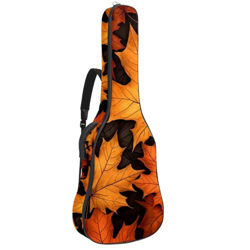 Sac pour guitare acoustique imperméable avec poches de rangement pour guitare folk